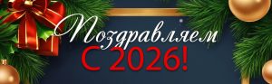 Подробнее о статье С Новым 2026 годом!
