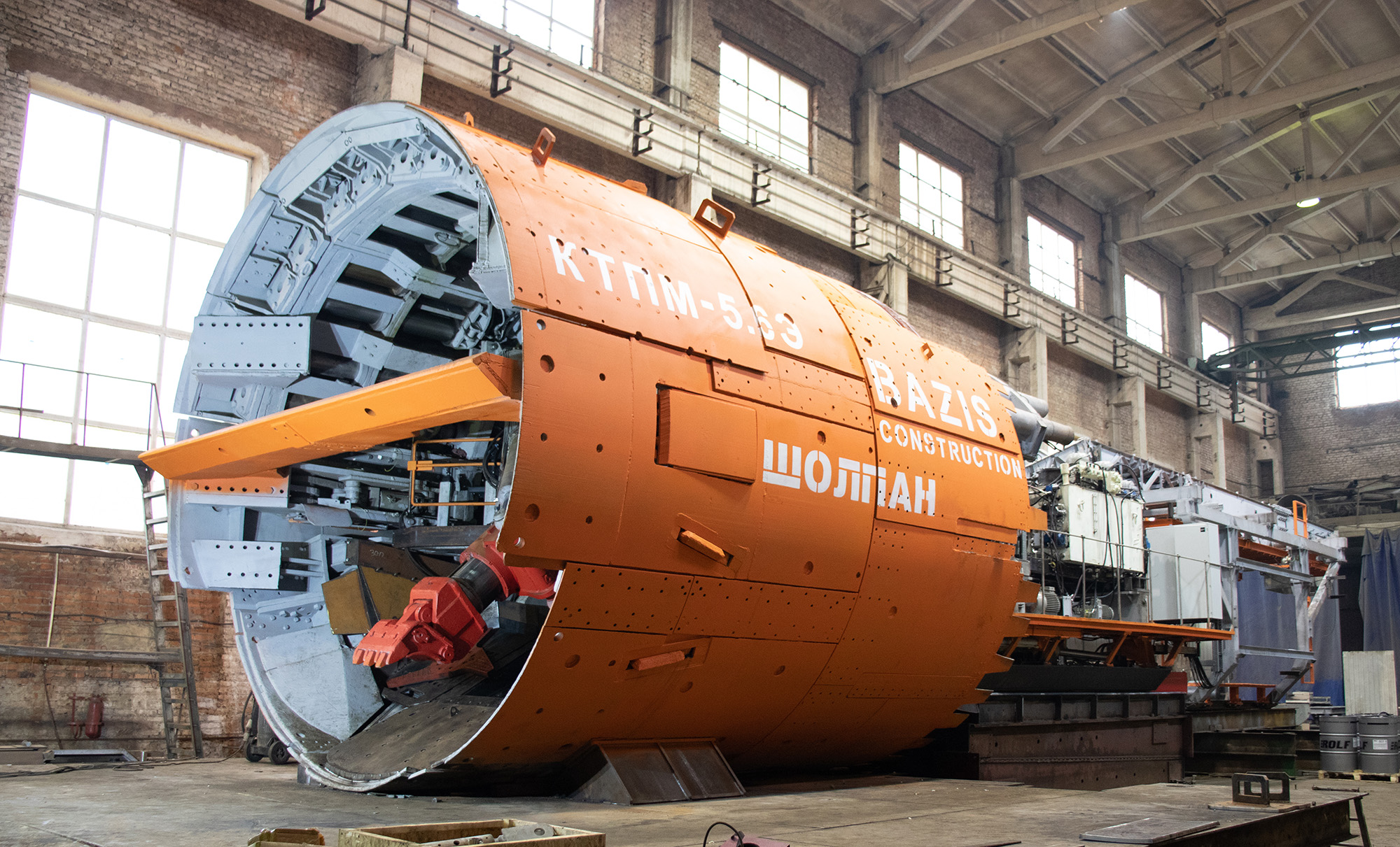КТПМ, КТПМ-5.6э, тоннелепроходческое оборудование, стволопроходческий комбайн, метро, Скуратовский опытно-экспериментальный завод, Скуратовский экспериментальный завод, СОЭЗ, Тула